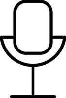 Microphone Creative Icon Design vector