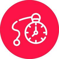 Pocket Watch Creative Icon Design vector