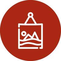 Frame Creative Icon Design vector