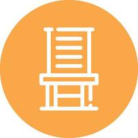 Chair Creative Icon Design vector