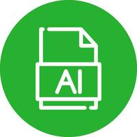 diseño de icono creativo de archivo ai vector