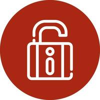 Unlock Creative Icon Design vector