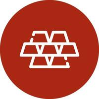 Gold Creative Icon Design vector