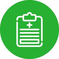 Checkup Creative Icon Design vector