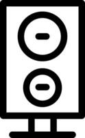 Speaker Creative Icon Design vector