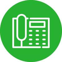 Telephone Creative Icon Design vector
