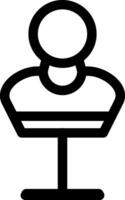 Sculpture Creative Icon Design vector