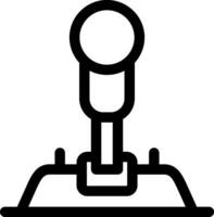 diseño de icono creativo de joystick vector