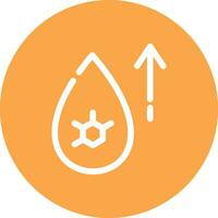 Hyperglycemia Creative Icon Design vector