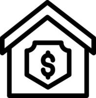 Home Insurance Creative Icon Design vector