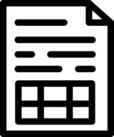 Spreadsheet Creative Icon Design vector