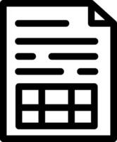 Spreadsheet Creative Icon Design vector