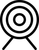 Bullseye Creative Icon Design vector