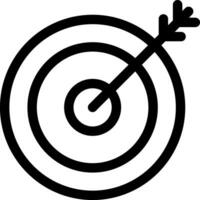 Dartboard Creative Icon Design vector