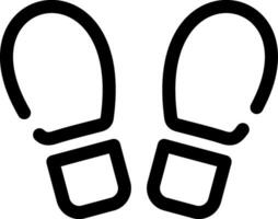 Footprint Creative Icon Design vector