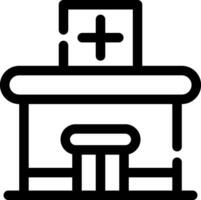 Healthcare Marketplace Creative Icon Design vector