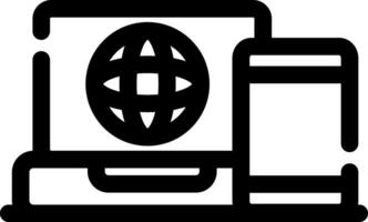Multi Platform Creative Icon Design vector