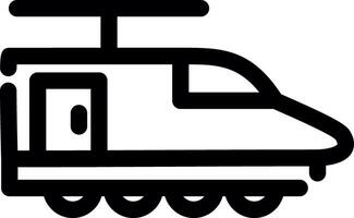 diseño de icono creativo de tren eléctrico vector