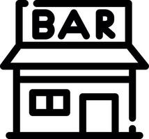 Bar Creative Icon Design vector