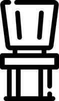 Chair Creative Icon Design vector