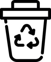 Garbage Creative Icon Design vector