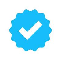 blue checkmarks vector isolated