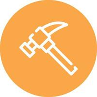 Hammer Creative Icon Design vector