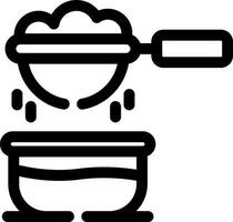 Strainer Creative Icon Design vector