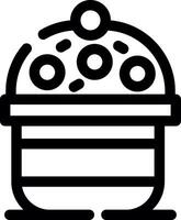 diseño de icono creativo de cupcake vector