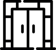 Door Creative Icon Design vector