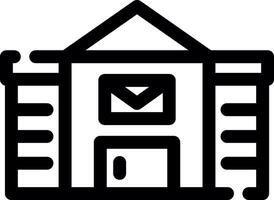 Post Office Creative Icon Design vector