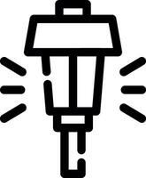 Streetlight Creative Icon Design vector