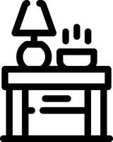 Nightstand Creative Icon Design vector