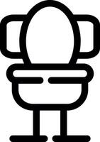 Toilet Creative Icon Design vector