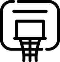 diseño de icono creativo de baloncesto vector