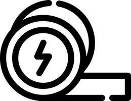 Electrician Creative Icon Design vector