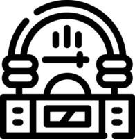 Jukebox Creative Icon Design vector