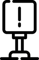 Traffic Sign Creative Icon Design vector