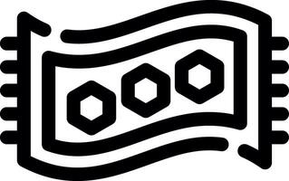 Magic Carpet Creative Icon Design vector