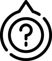 Question Creative Icon Design vector