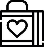 Bag Creative Icon Design vector