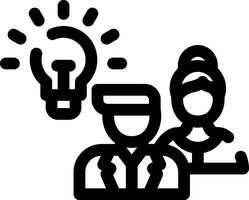 Teamwork Creative Icon Design vector