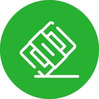 Eraser Creative Icon Design vector