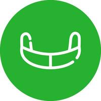 Gum Shield Creative Icon Design vector