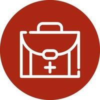 First Aid Kit Creative Icon Design vector