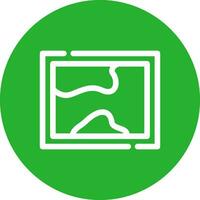 Map Creative Icon Design vector