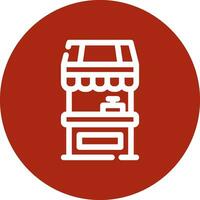 Food Stand Creative Icon Design vector