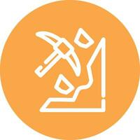 Mining Creative Icon Design vector