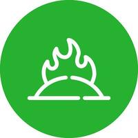 Incineration Creative Icon Design vector