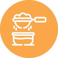 Strainer Creative Icon Design vector